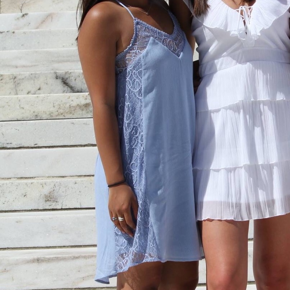Light blue dress